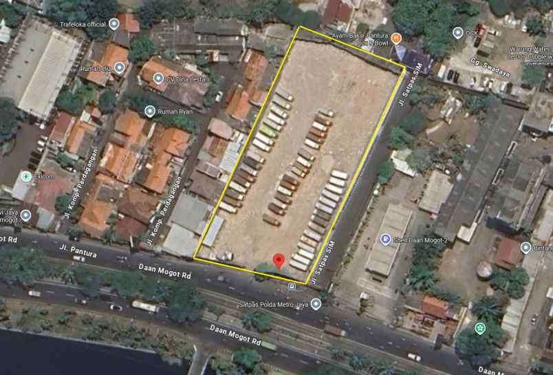 dijual tanah jl daan mogot