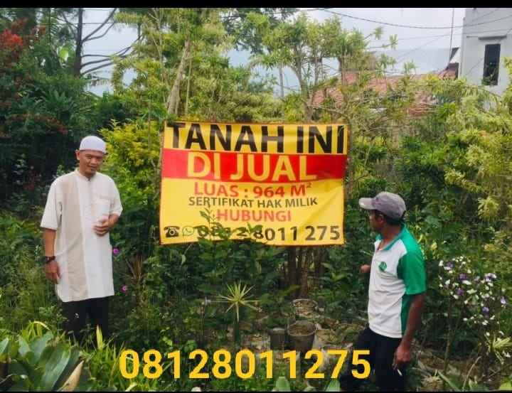 dijual tanah jl kubang cimacan