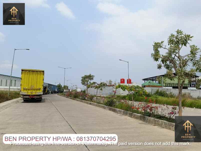 dijual tanah jl marunda makmur