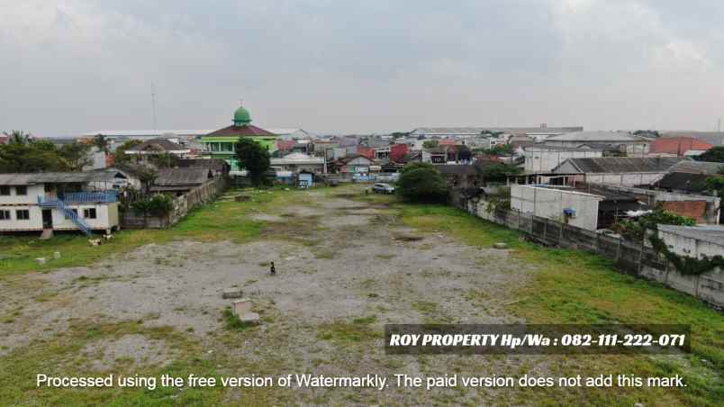 dijual tanah jl marunda makmur