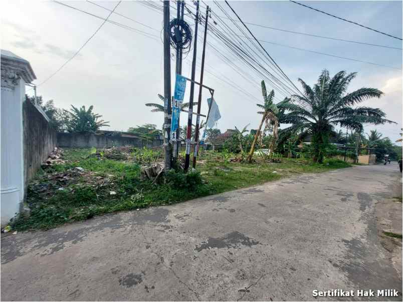 dijual tanah jl ogan jaya kebun bunga