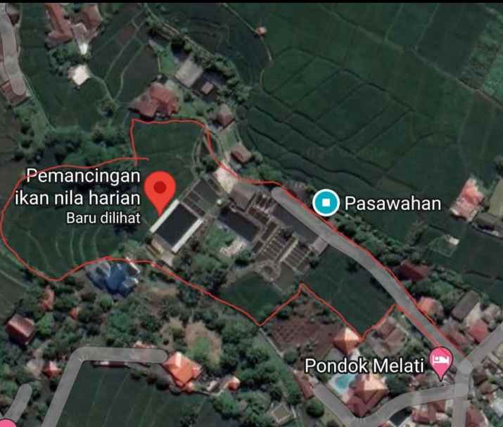 dijual tanah jl pesawahan kecamatan cicurug