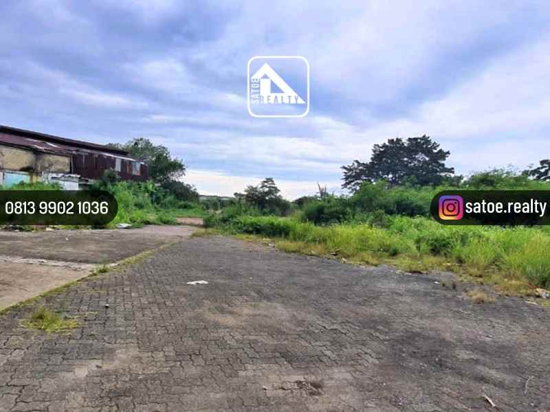 dijual tanah jl raya bogor km 46 cibinong