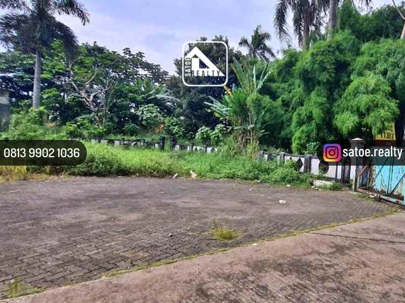 dijual tanah jl raya bogor km 46 cibinong