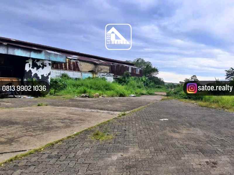 dijual tanah jl raya bogor km 46 cibinong