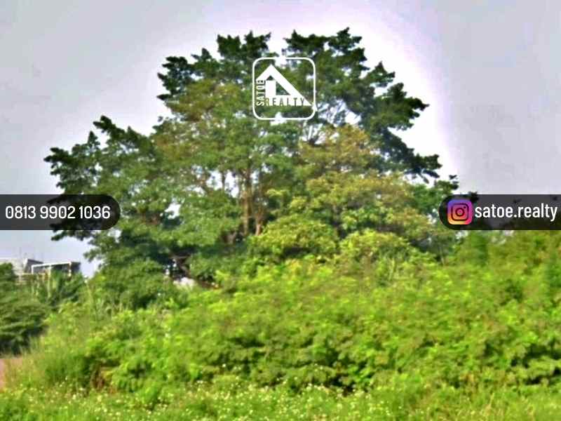 dijual tanah jl raya bogor km 46 cibinong