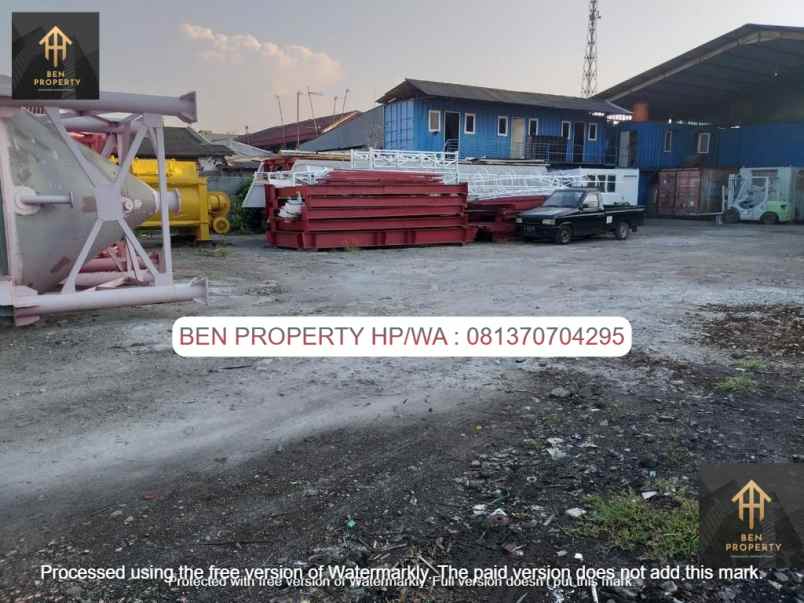 dijual tanah jl tipar cakung barat