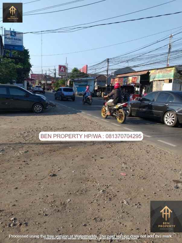 dijual tanah jl tipar cakung barat