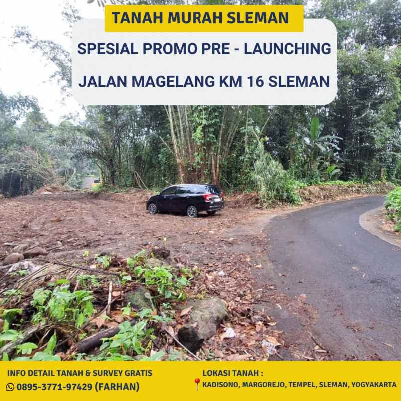 dijual tanah kadisono margorejo tempel