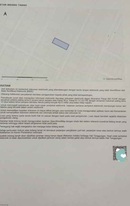 dijual tanah kapling di sekarsono kota pasuruan