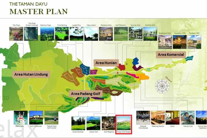 dijual tanah kavling di taman dayu