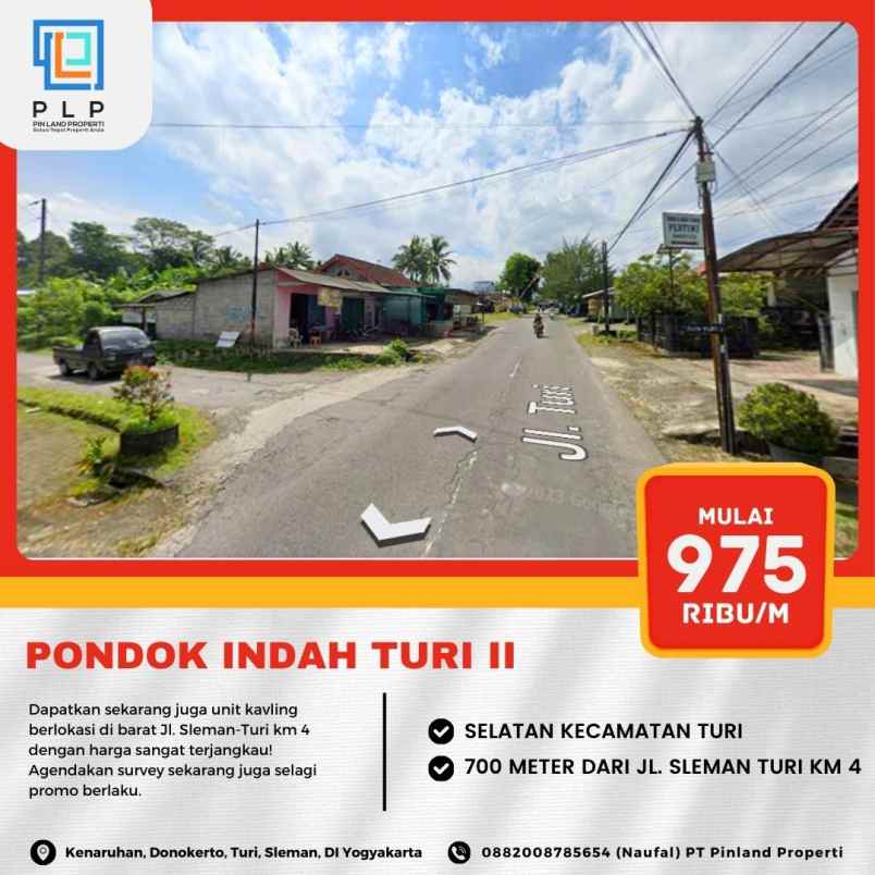 dijual tanah kenaruhan donokerto turi