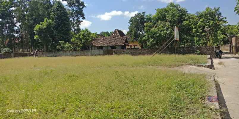 dijual tanah kokosan kec prambanan