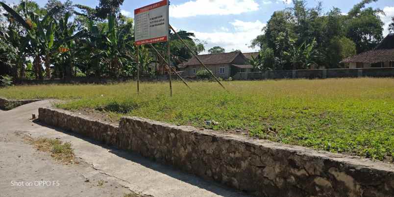 dijual tanah kokosan kec prambanan