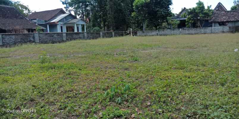 dijual tanah kokosan kec prambanan