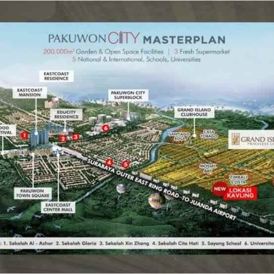 dijual tanah pakuwon city