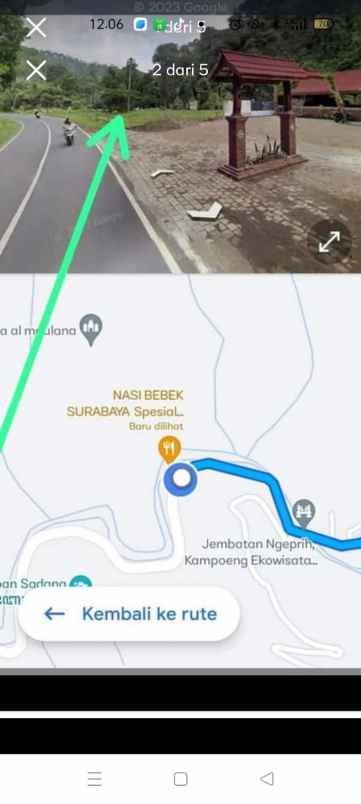 dijual tanah poros jalan provinsi ngepre