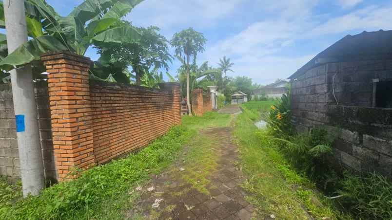 dijual tanah residensial lokasi munggu