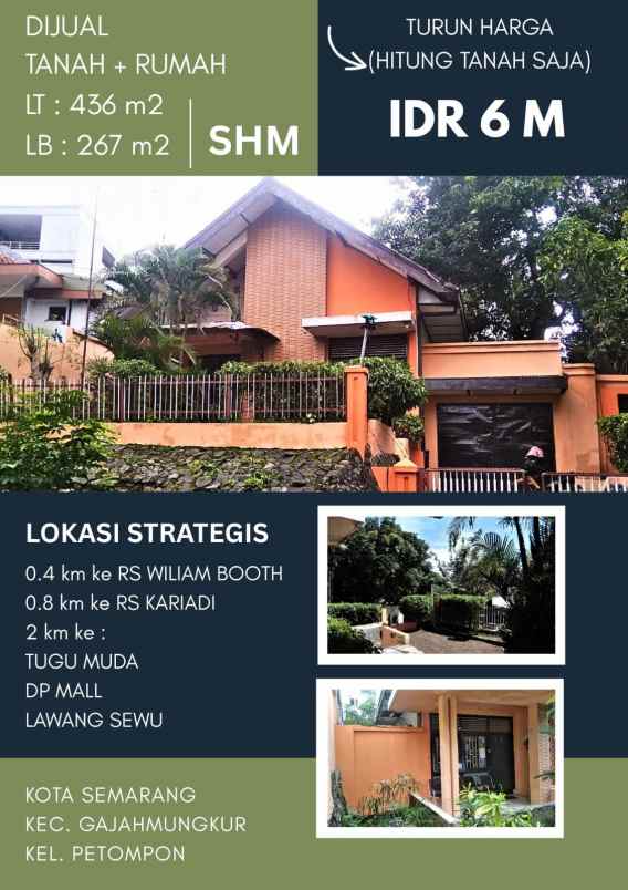 dijual tanah sampangan