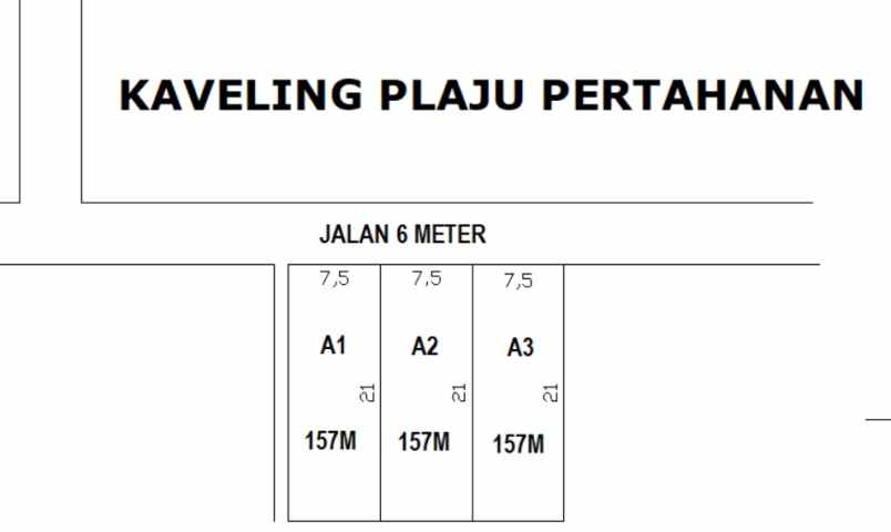 dijual tanah secepatnya lokasi plaju