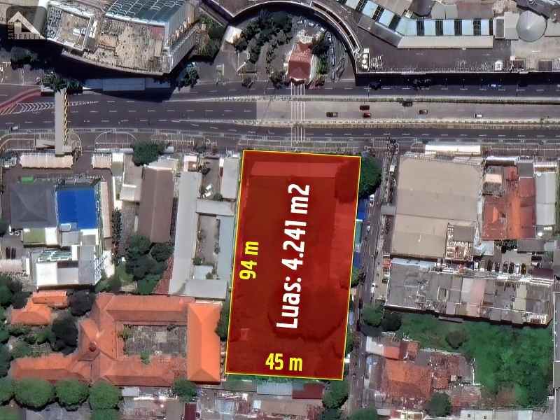 dijual tanah senen jakarta pusat