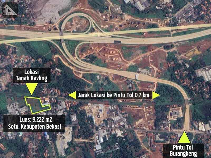 dijual tanah setu bekasi