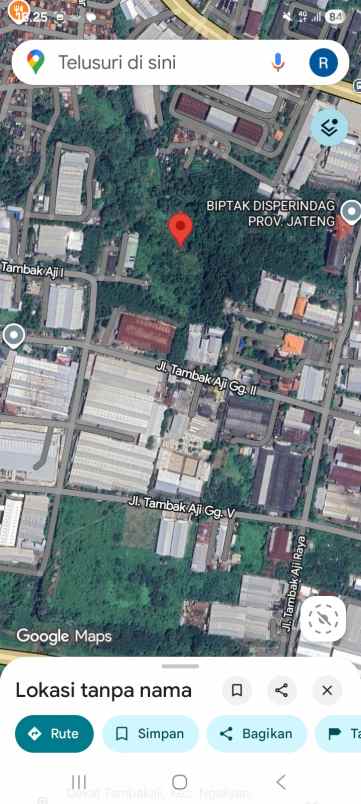 dijual tanah tambak aji