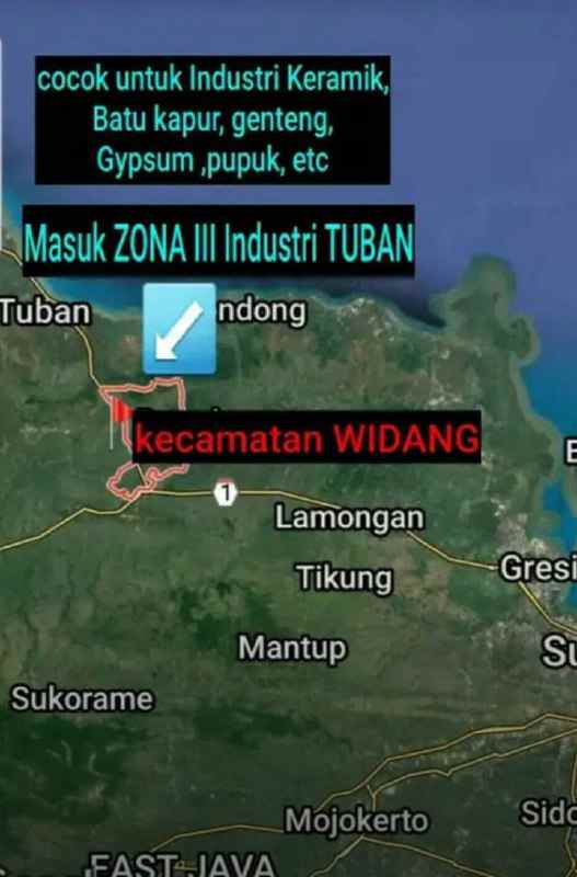 dijual tanah widang