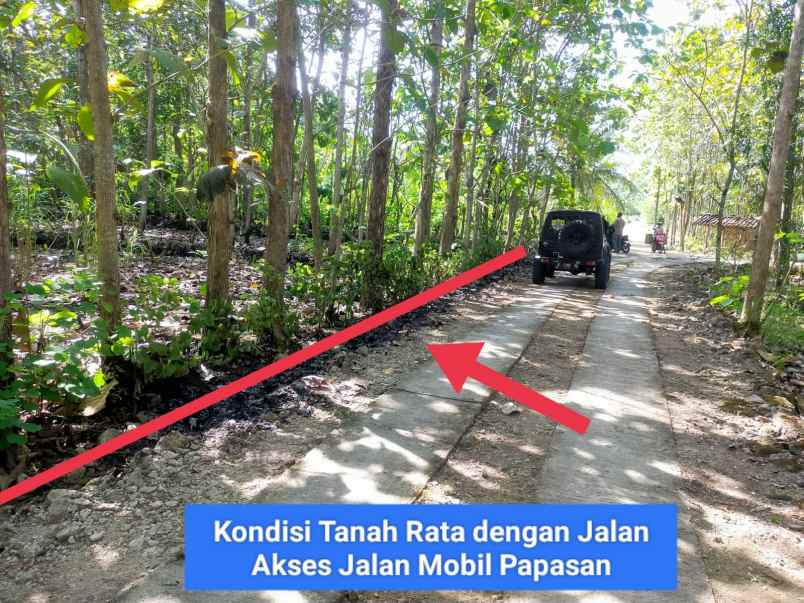 dijual tanah wonosari