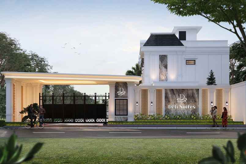 dijual villa deli suites daerah cemara