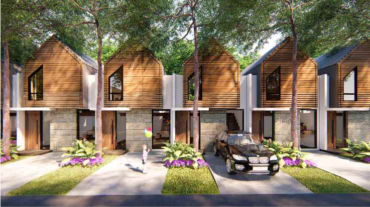 dijual villa di batu dekat alun alun batu