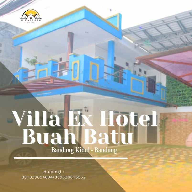 dijual villa kec bandung kidul kota bandung