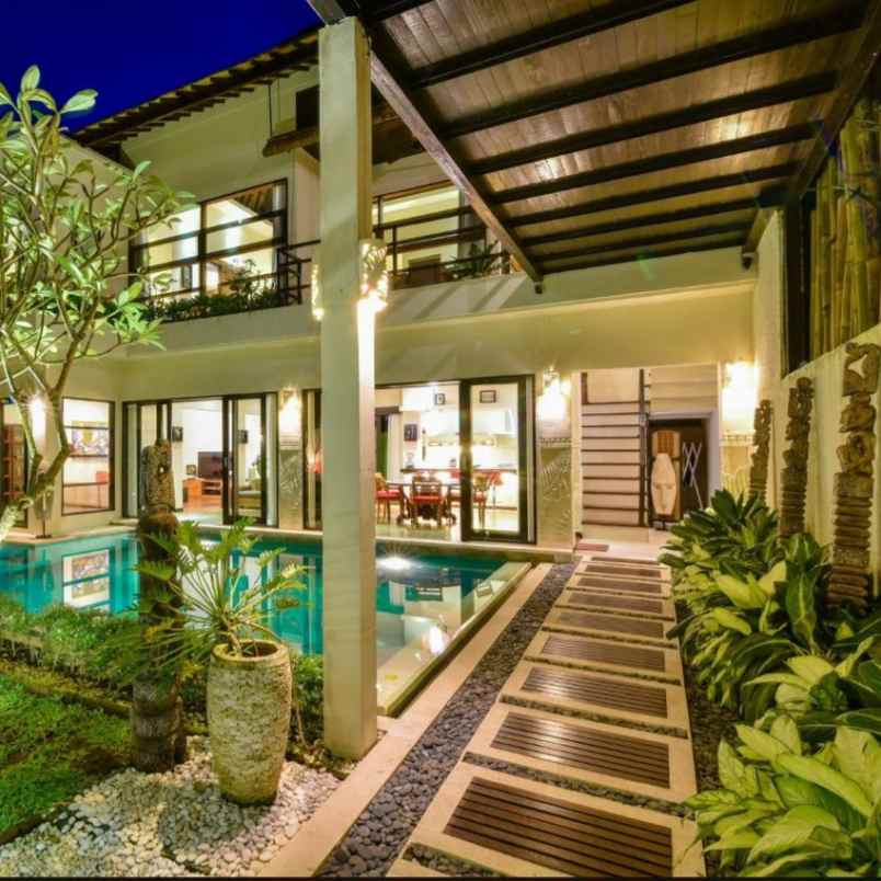 dijual villa sanur kauh