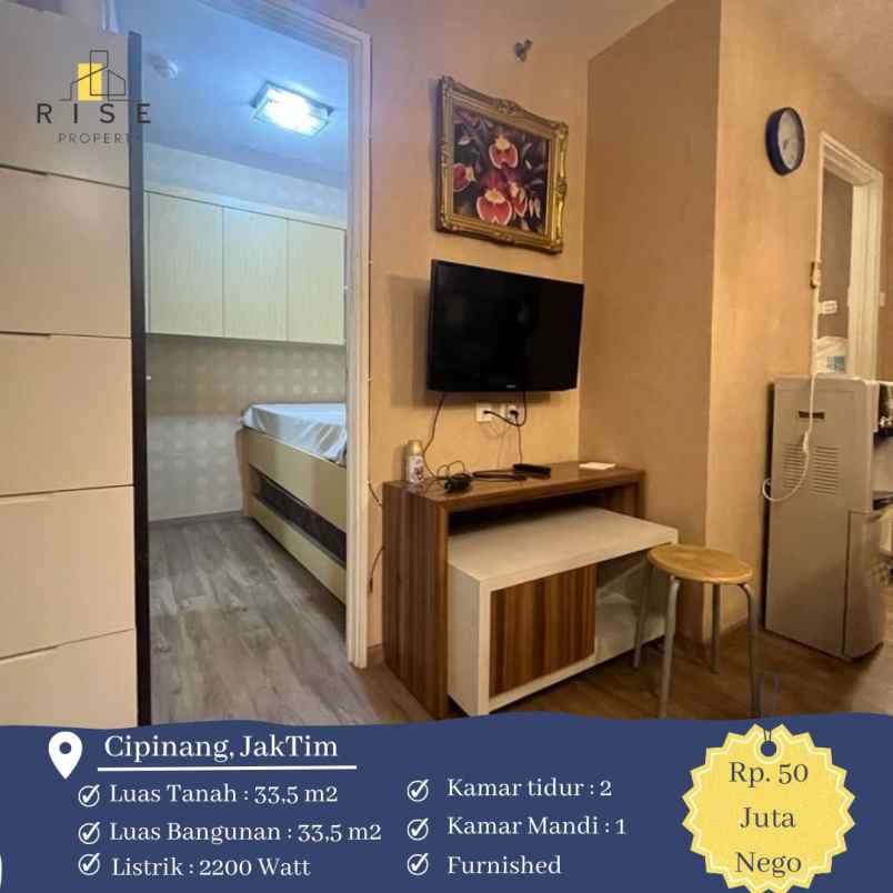 disewakan apartemen bassura city