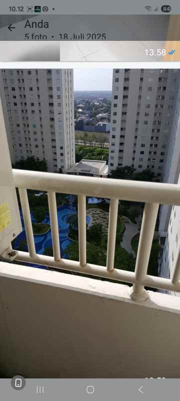 disewakan apartemen educity tower stanford lantai 16