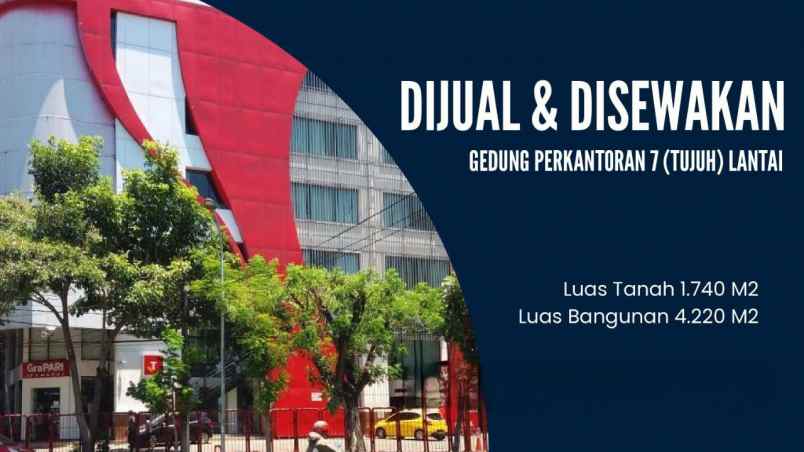 disewakan ruko gudang kantor jalan pemuda