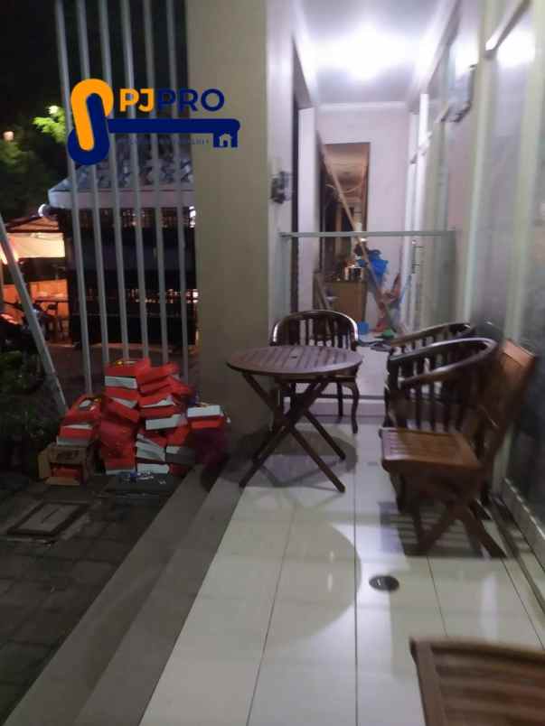 disewakan ruko rose garden gandeng 2 unit siap pakai