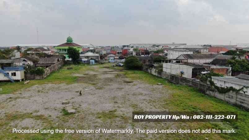 disewakan tanah jl marunda makmur