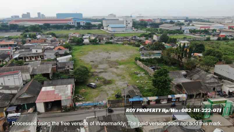 disewakan tanah jl marunda makmur