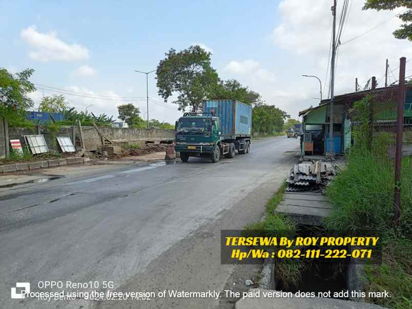 disewakan tanah jl raya cakung cilincing