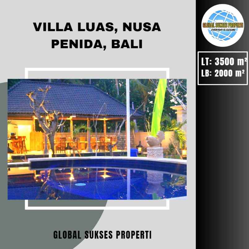 disewakan villa jalan dimel jungutbatu