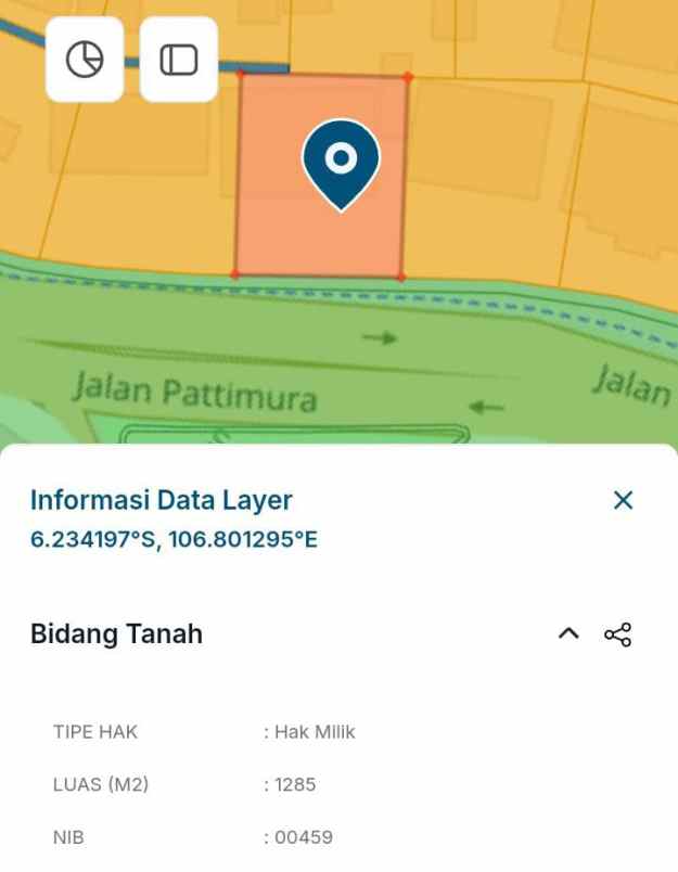 for sale jual tanah bonus rumah senopati scbd