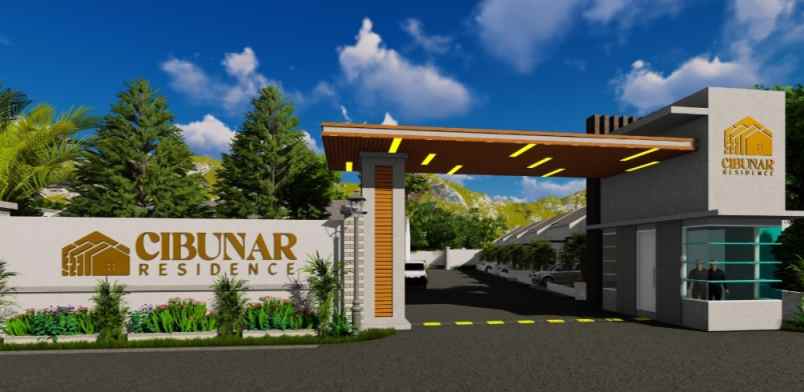 hunian bergaya minimalis modern di garut di