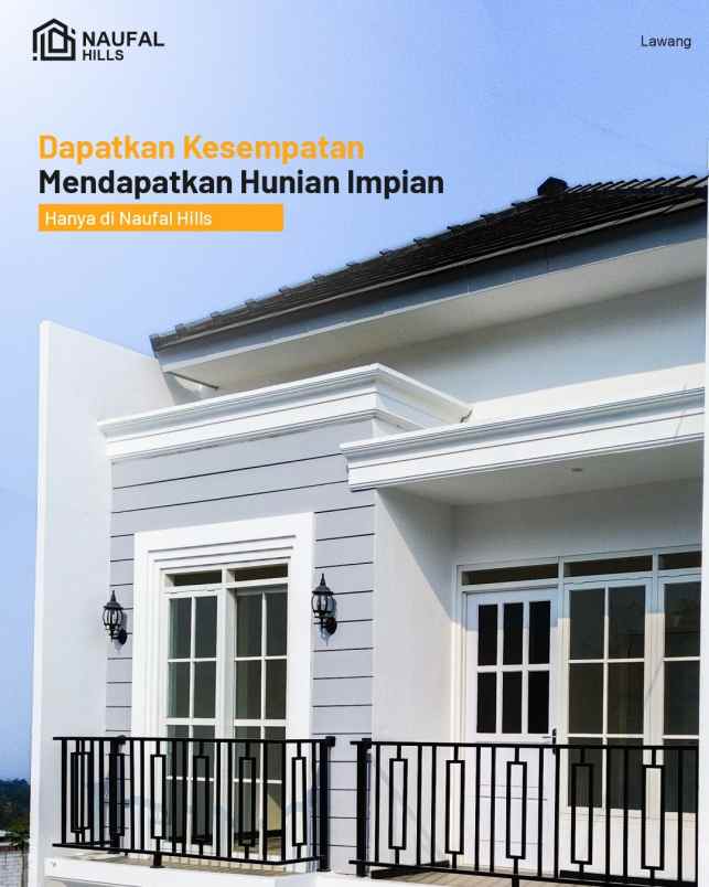 hunian berkonsep villa di naufal hills