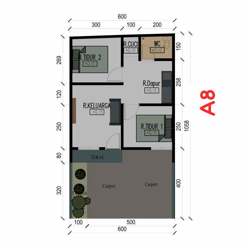 investasi terbaik di hafuza residence bintaro 2