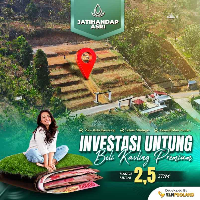 investasi untung beli kavling premium