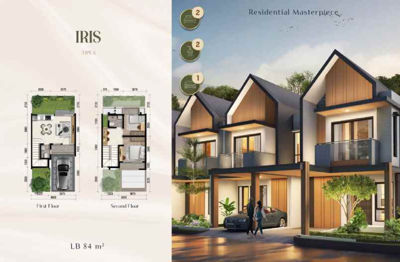 iris home cluster emory parkland podomoro karawang