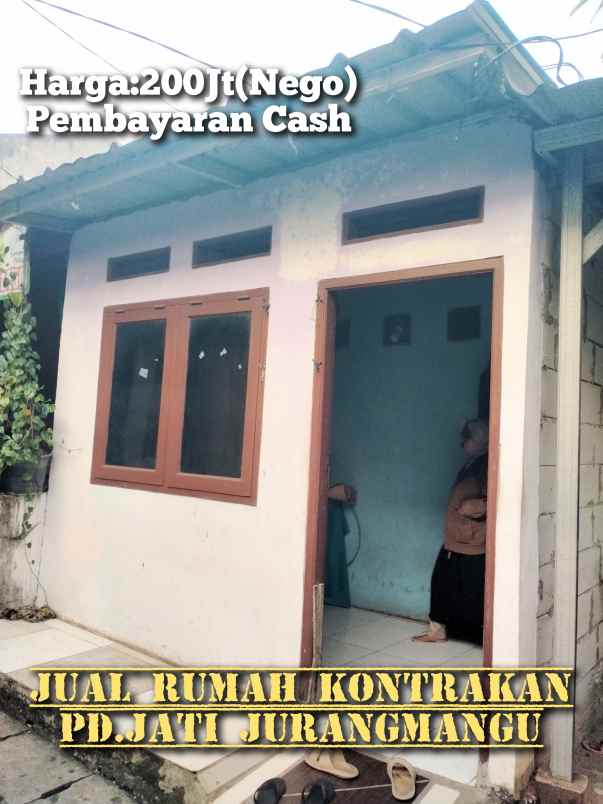 jual cepat rumah kontrakan