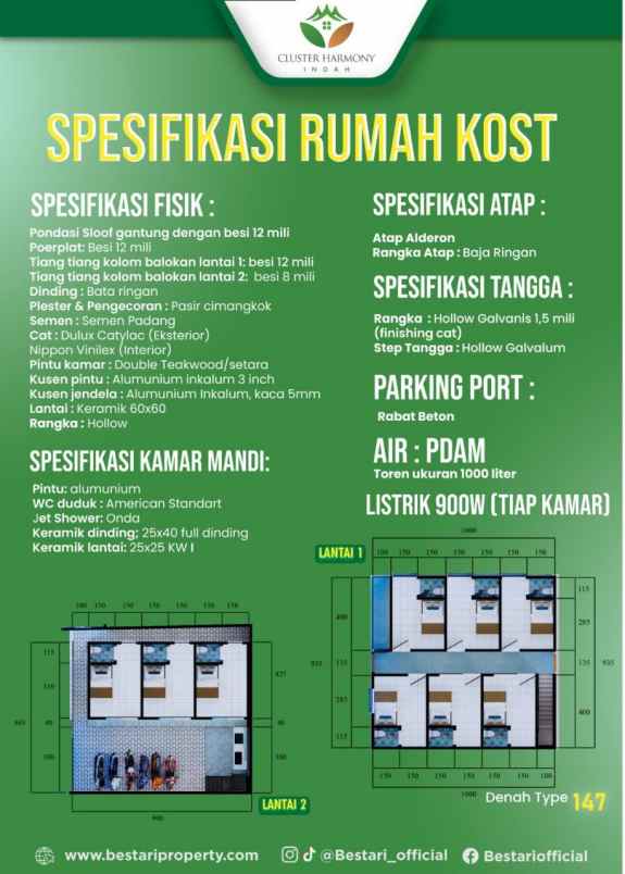 jual kos kosan dekat ipb bogor autopilot terisi