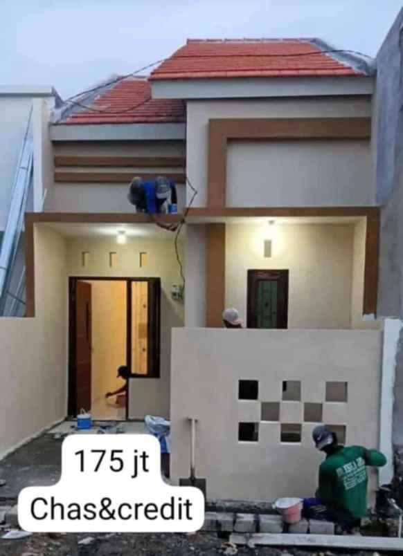 jual rumah baru murah cash kredit